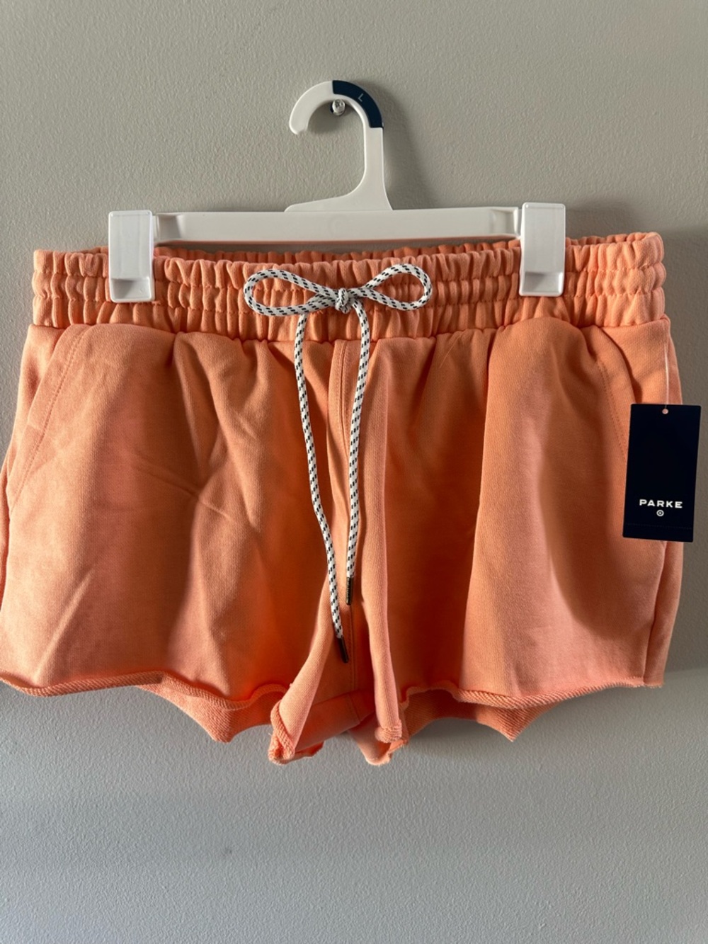 PARKE x Target Peach Sweat Shorts NWT Viral Limited Edition